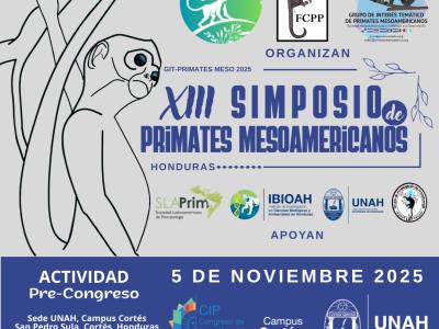 XIII Simposio Mesoamericano de Primates